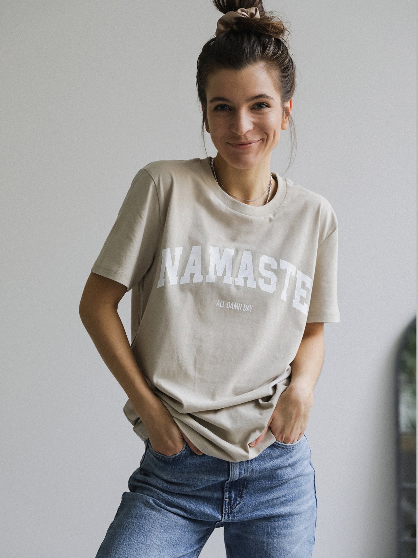 beige – NAMASTE MORRISON MADY T-Shirt